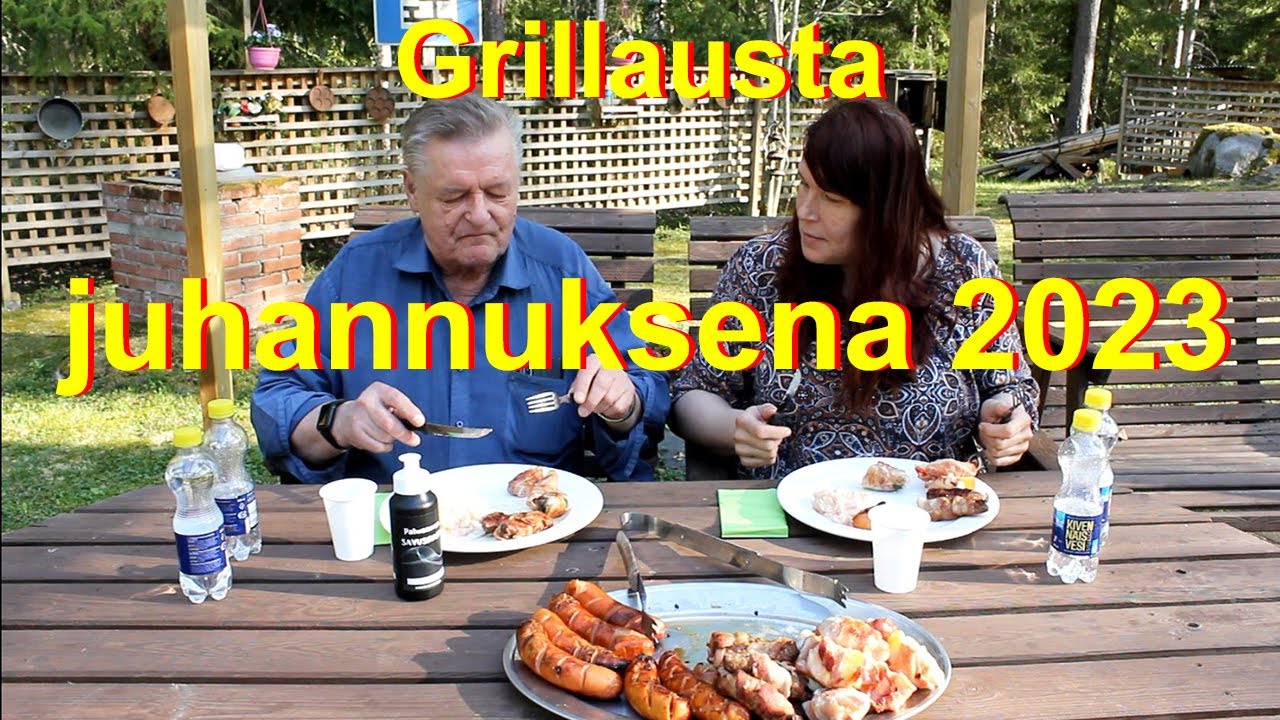 Grillausta juhannuksena 2023