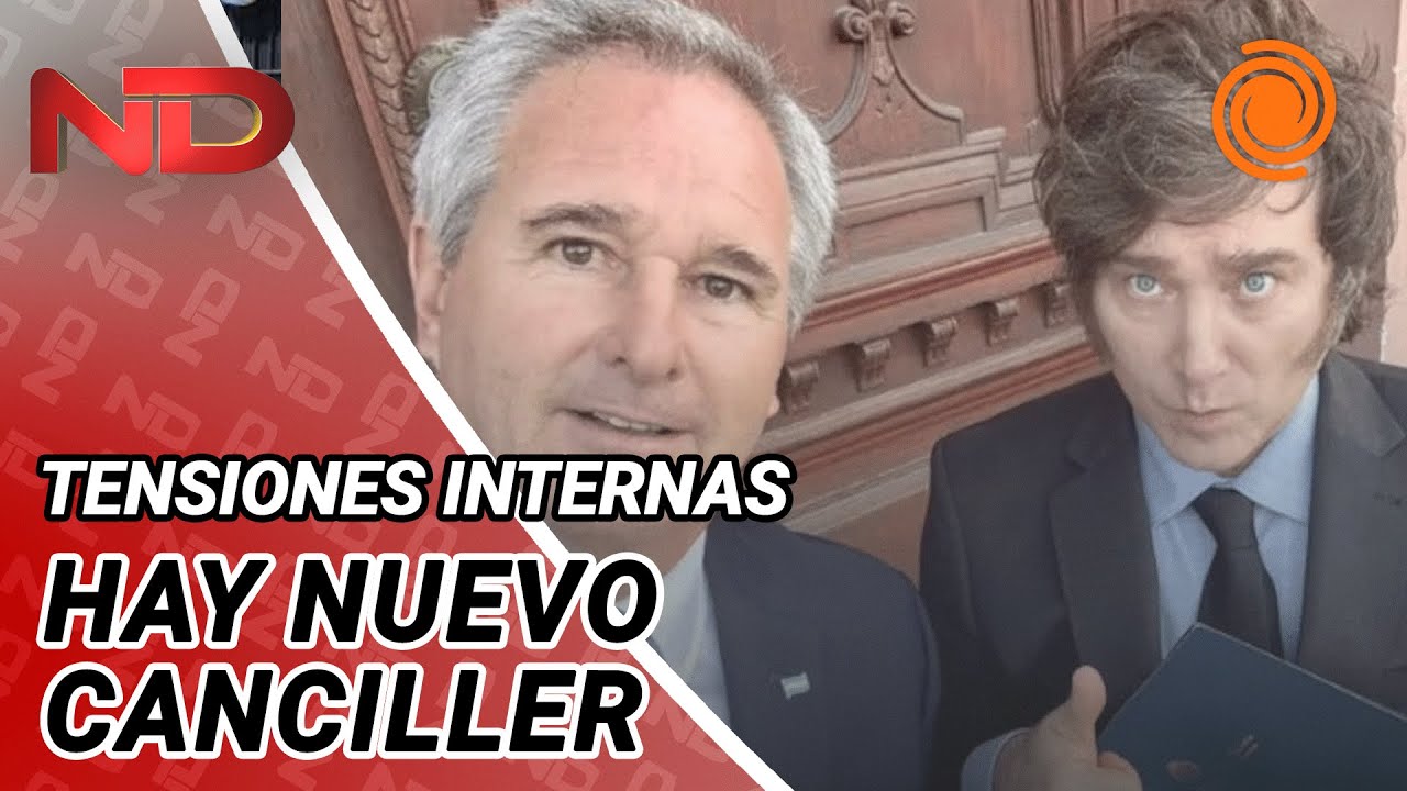 Milei design&oacute; a Pablo Quirno como CANCILLER tras la salida de Werthein
