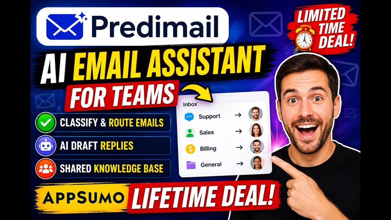 Пожизненный доступ к Predimail на AppSumo: ИИ-автоматизация почты для команд
