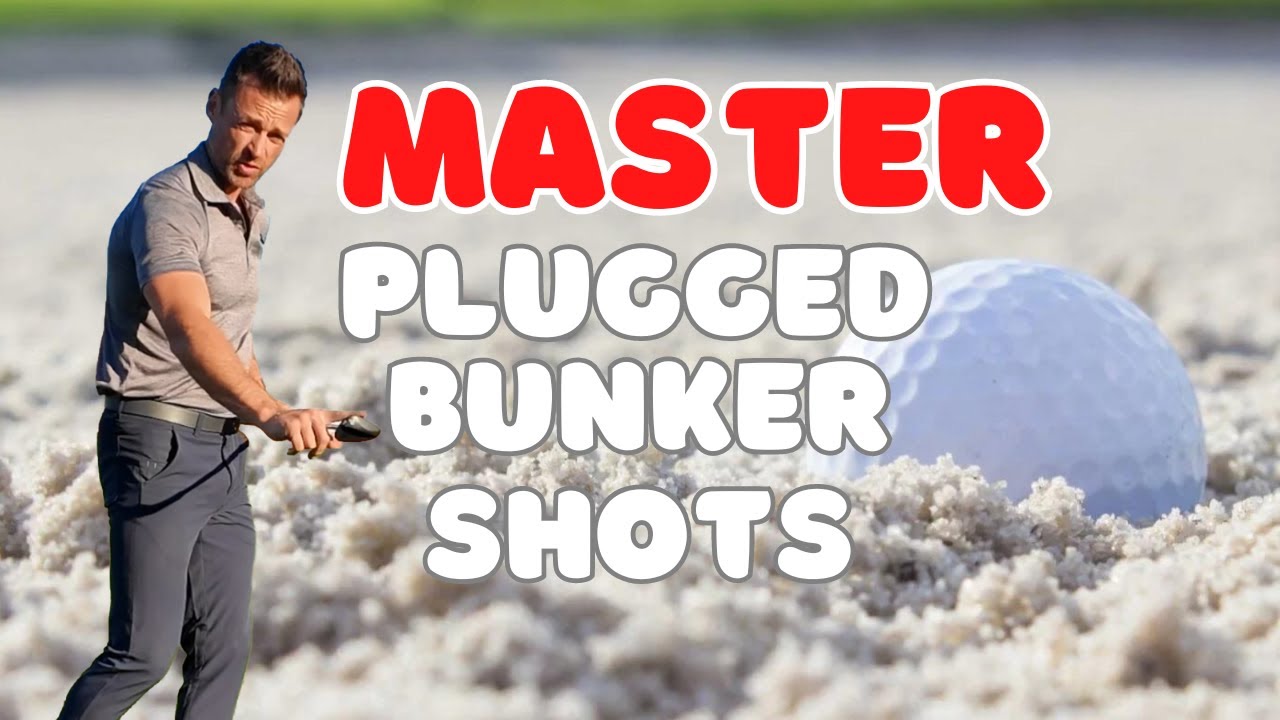 MASTER Plugged Bunker Shots - 3 DIFFERENT Ways to get the ball out WITH CONTROL!