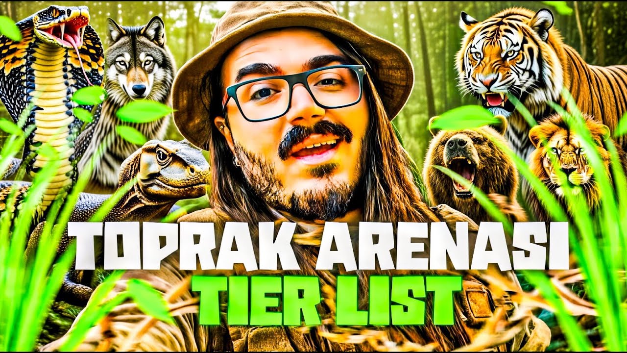 EN TEHLİKELİ KARA HAYVANI HANGİSİ ? | TOPRAK ARENASI TIER LIST | ASLAN MI GÜÇLÜ ? KAPLAN MI ?