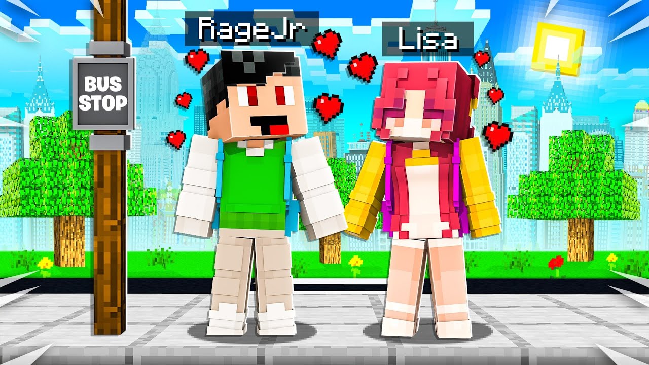 KID'S FIRST DATE IN MINECRAFT!