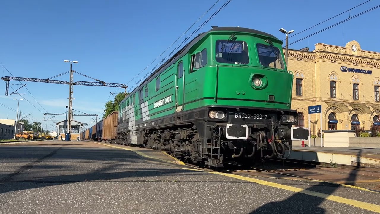 (PL) Sunshine, Wind Noise and Freight Trains in Central Poland (2/2)