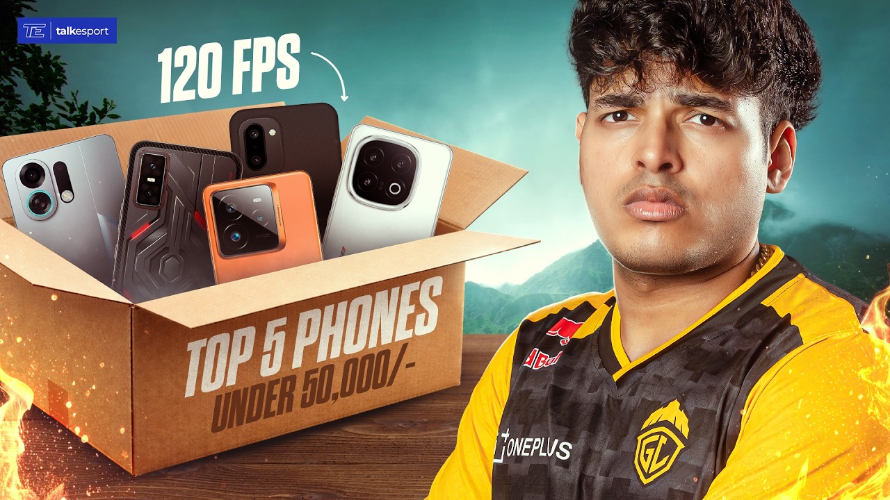 Top 5 120 FPS Smartphones Under ₹50K for BGMI Explained