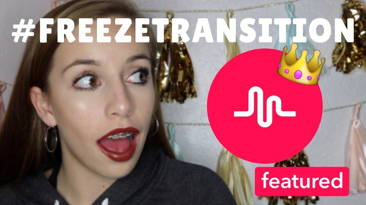 How to Freeze Objects in the Air! #FreezeTransition Tutorial for Musical.ly