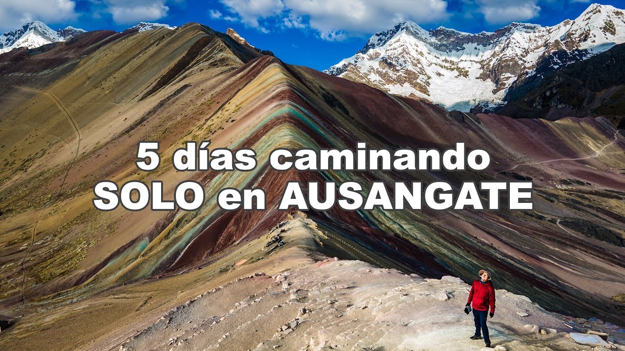 5 días CAMINANDO SOLO en el solitario paraje de AUSANGATE CUSCO | Jordy Aventurero