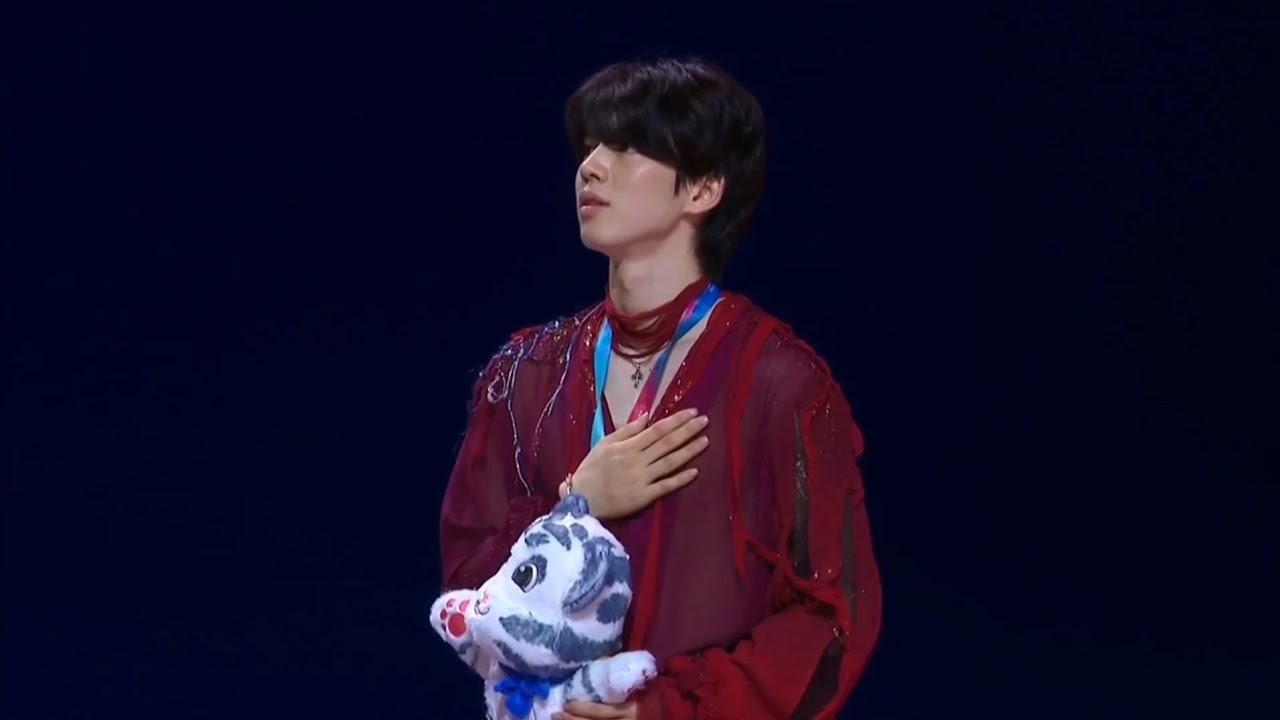 241005 상하이 트로피 시상식🥇 차준환 | Junhwan Cha