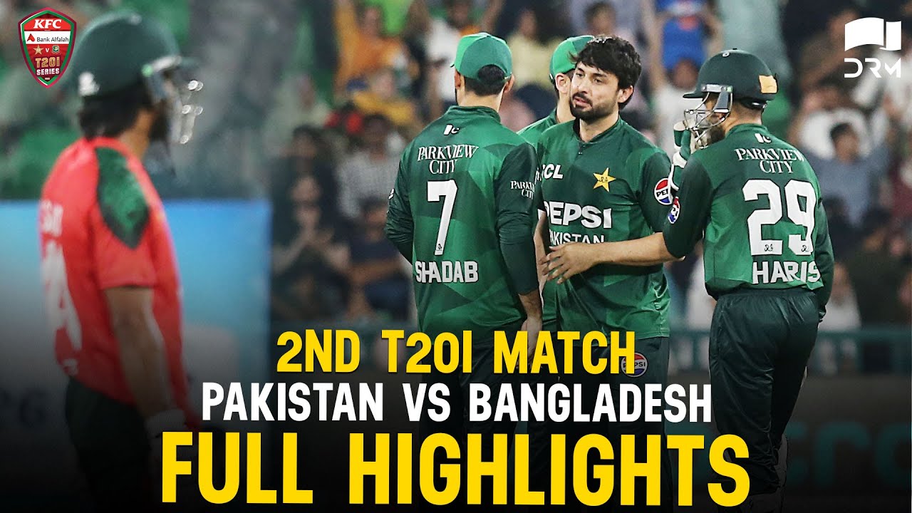 Full Highlights | Pakistan vs Bangladesh | 2nd T20I, 2025 | PCB | M3P1K