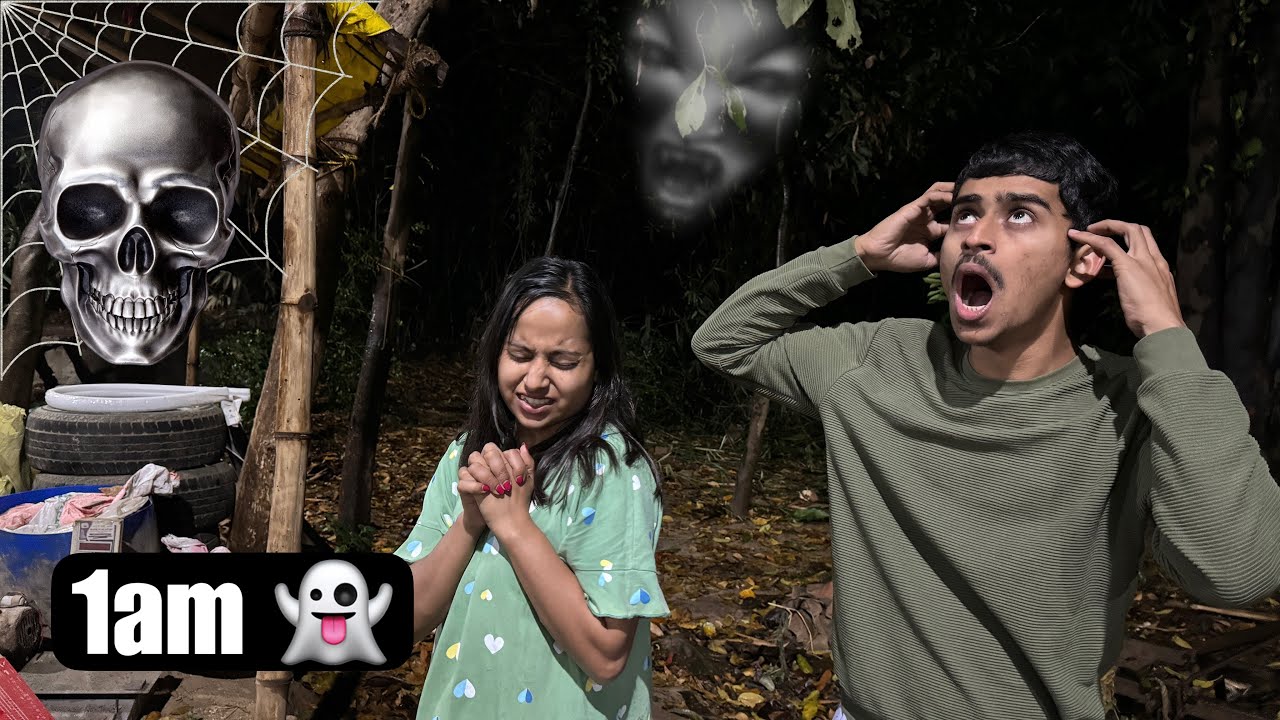 Raat 1 baje mil gaya bhoot 👻🥵