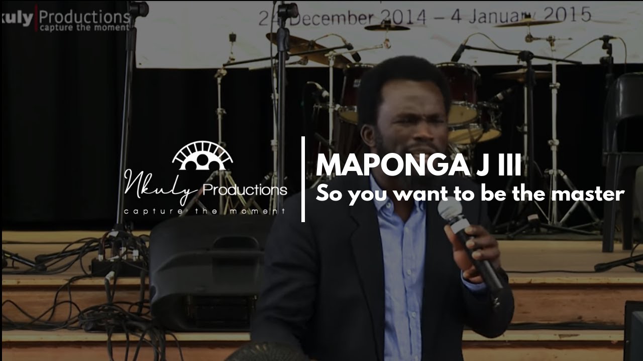 MAPONGA J III — ТАК ЧТО ТЫ ХОЧЕШЬ БЫТЬ ХОЗЯИНОМ