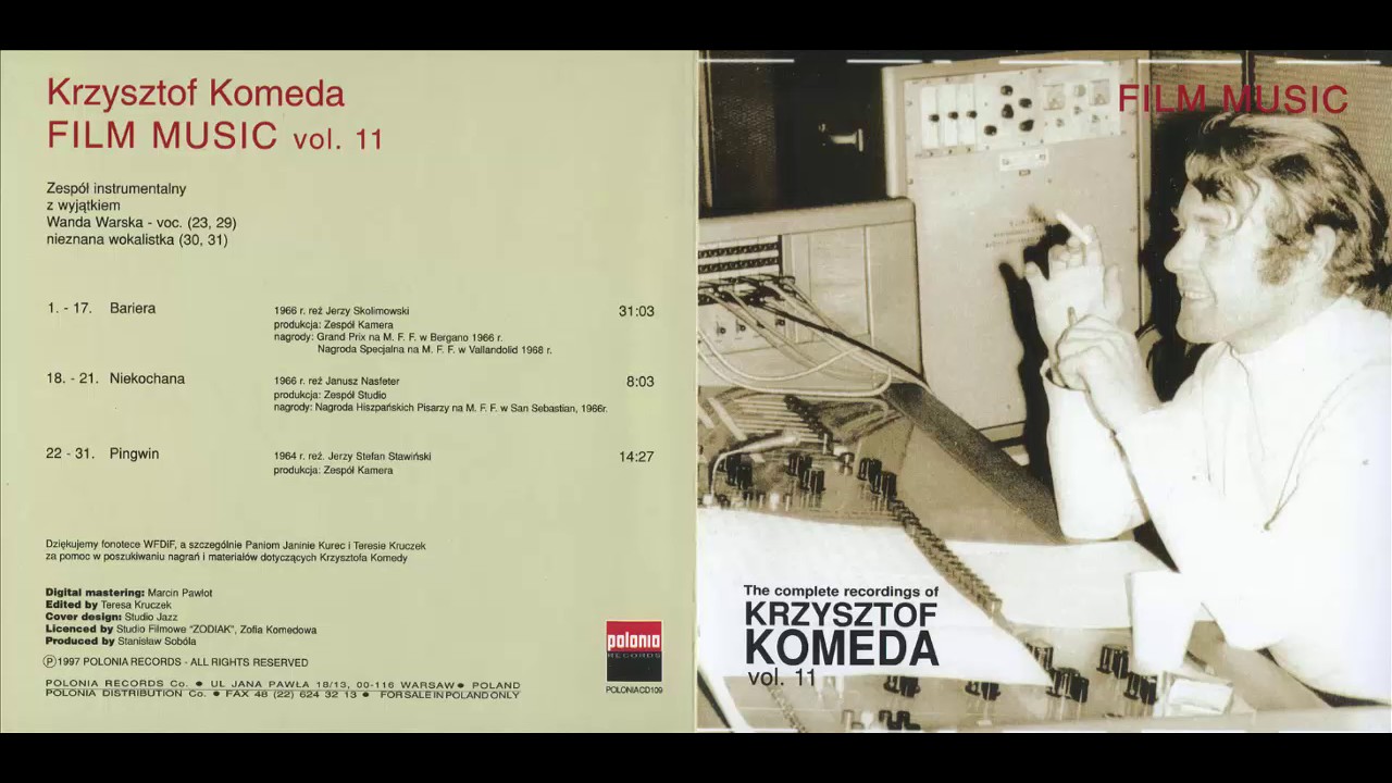 Krzysztof Komeda Film Music