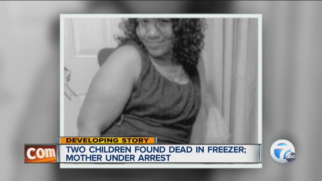 Mother under arrest, children found in freezer