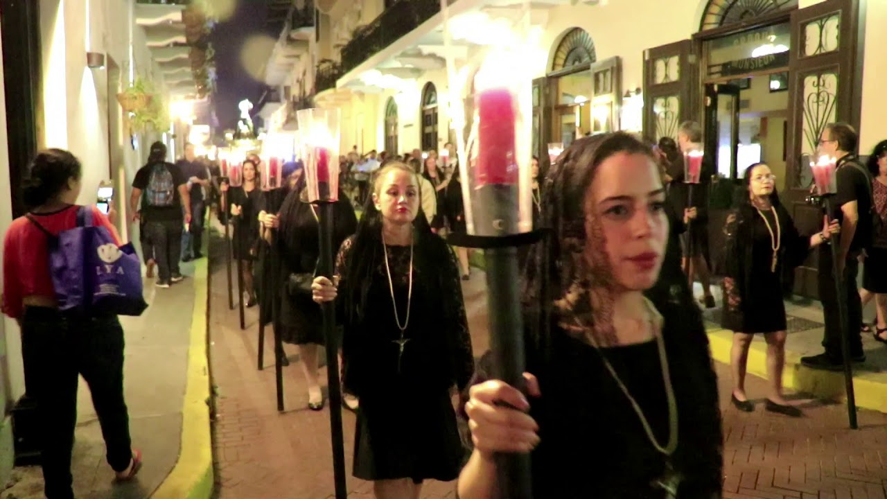 VIERNES DE DOLORES, PROCESIÓN EN PANAMÁ