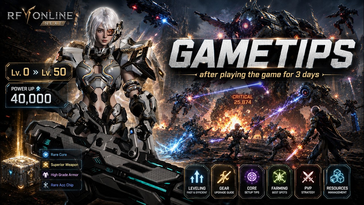 I Played RF Online NEXT for 3 Days&hellip; Here Are the Tips I Wish I Knew Earlier