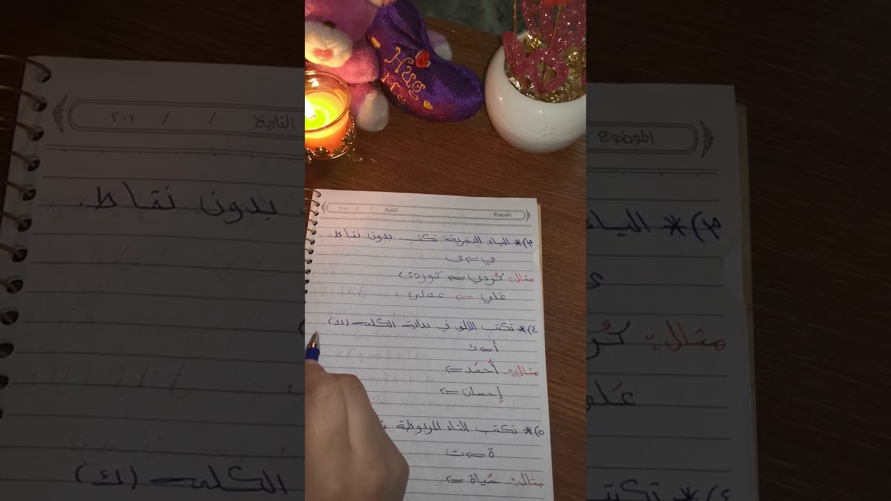 شرح موضوع الإملاء الكردي (ڕێنووس) للصف الرابع اعدادي