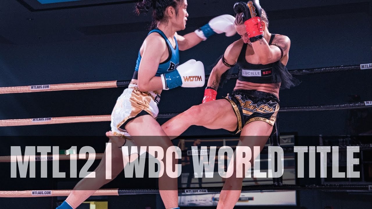 ПОЛНЫЙ БОЙ | MTL12 - Люсиль против Петчсупы - титул чемпиона мира по версии WBC 💥