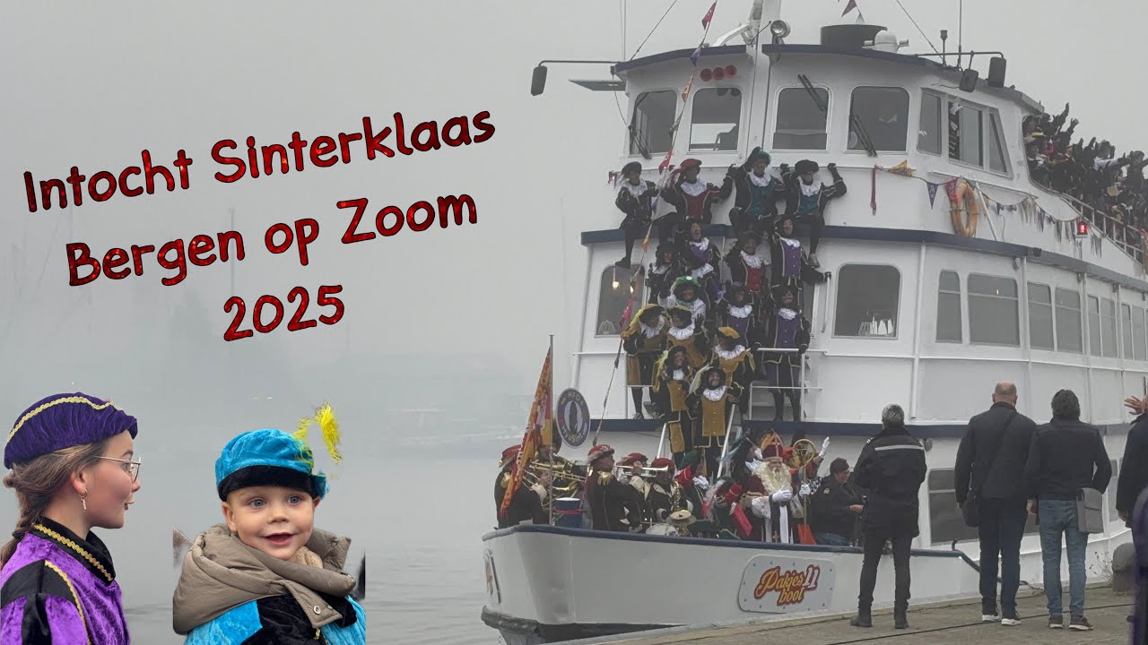 Intocht Sinterklaas Bergen op Zoom 2025