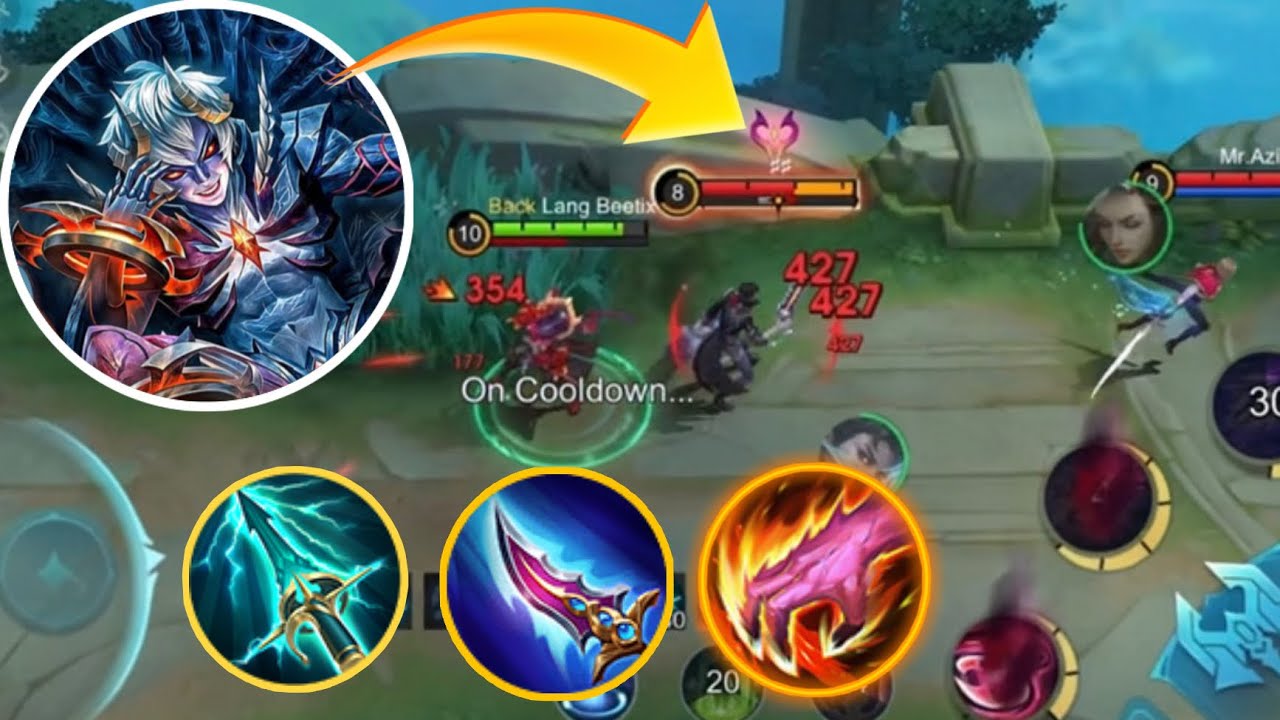 DYRROTH HYPER BUILD MOBA LEGEND DYRROTH BEST BUILD SOLO RANK