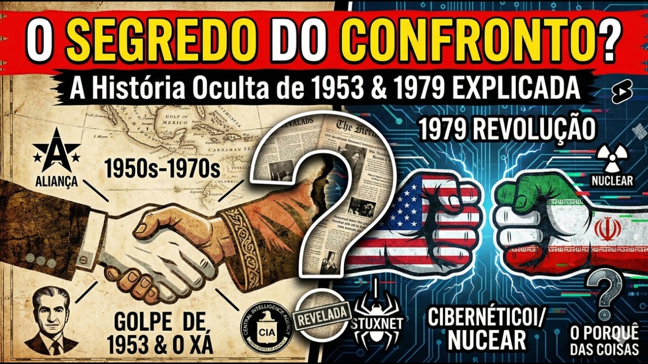 Por que EUA e Irã se odeiam tanto? A verdade oculta do conflito! 🇺🇸🇮🇷💥