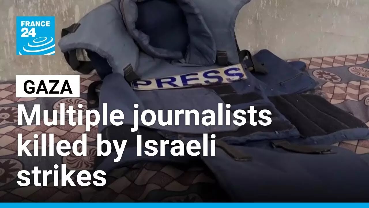 Multiple journalists killed by Israeli strikes on Gaza hospital &bull; FRANCE 24 English