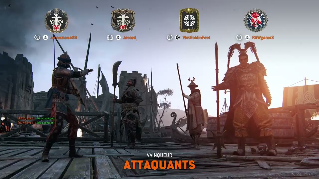 For Honor, la team chatouille a l'attaque🤣✌️🔥💯