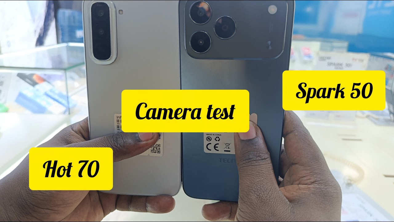 Infinix Hot 70 vs Tecno Spark 50 Camera Test | Which Phone Takes Better Photos?
