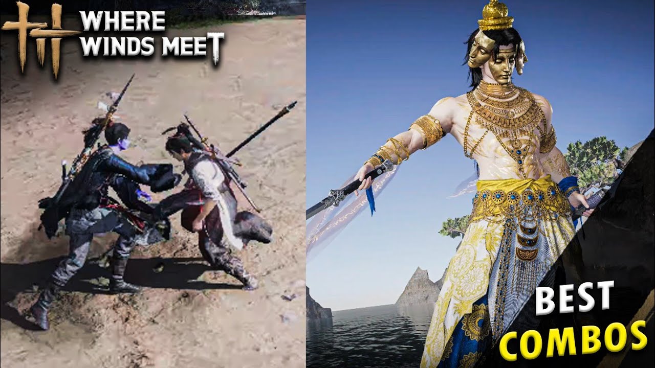 WHERE WINDS MEET NEW COMBOS GAMEPLAY | WHERE WINDS MEET 1VS1 PS5 GAMEPLAY