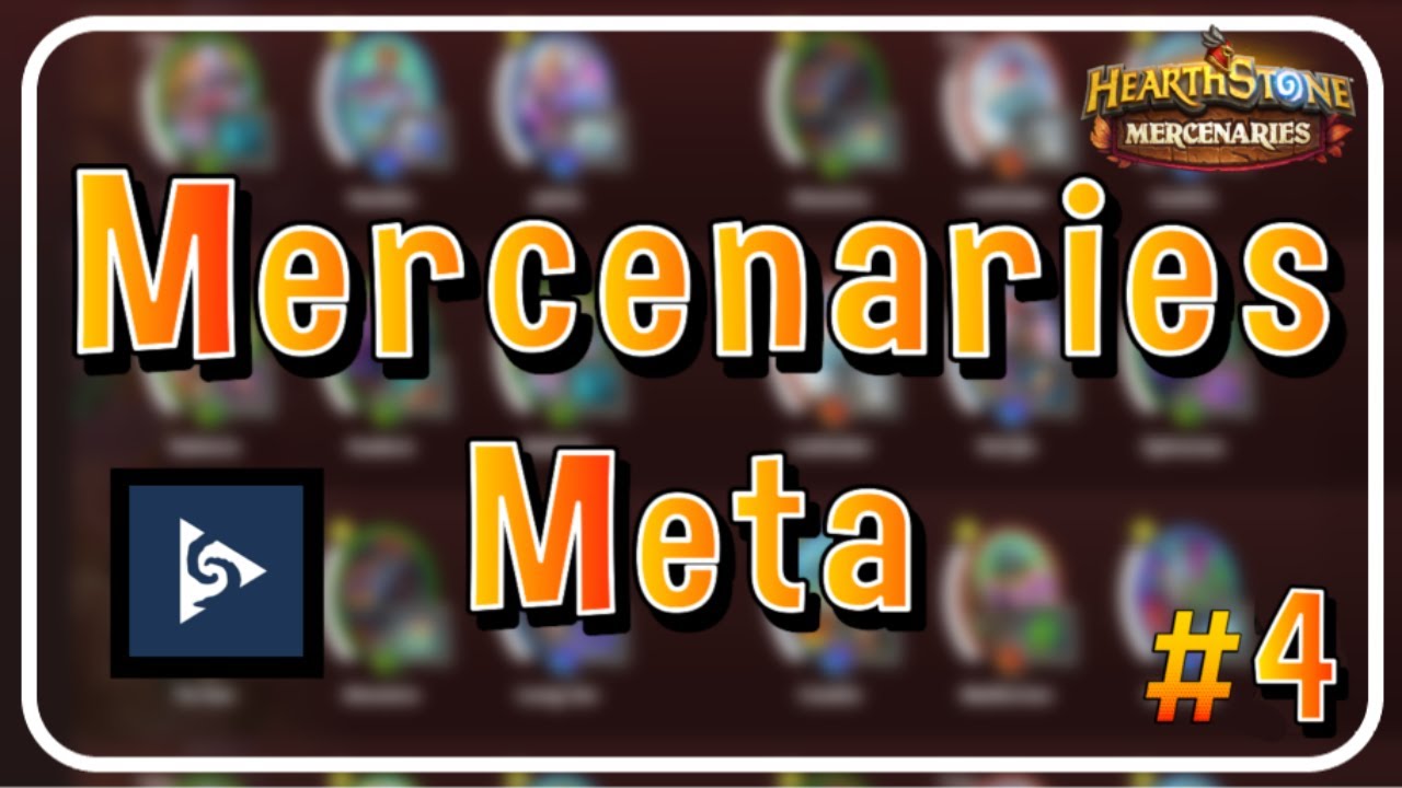 This weeks Mercs Meta report #4 - Most w/r | Hearthstone Mercenaries |