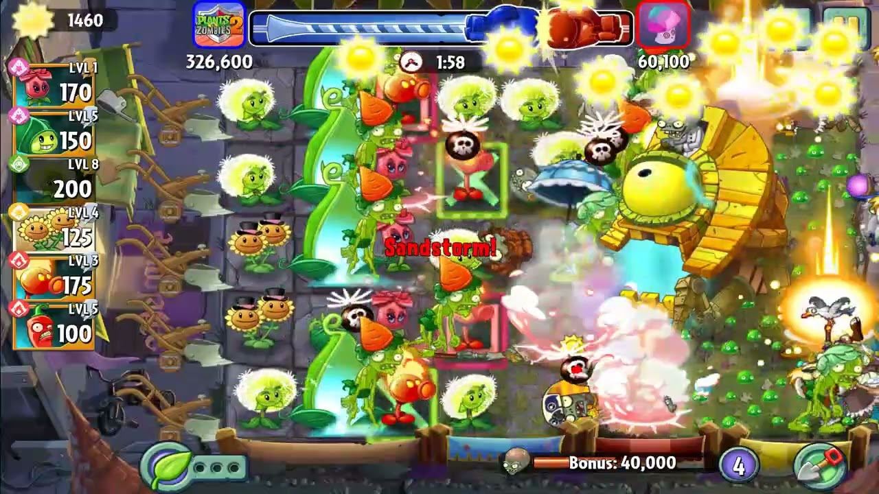 Plants vs. Zombies 2 (Android) | Tournament of Champions! — PvZ2 VS Peaskeepe