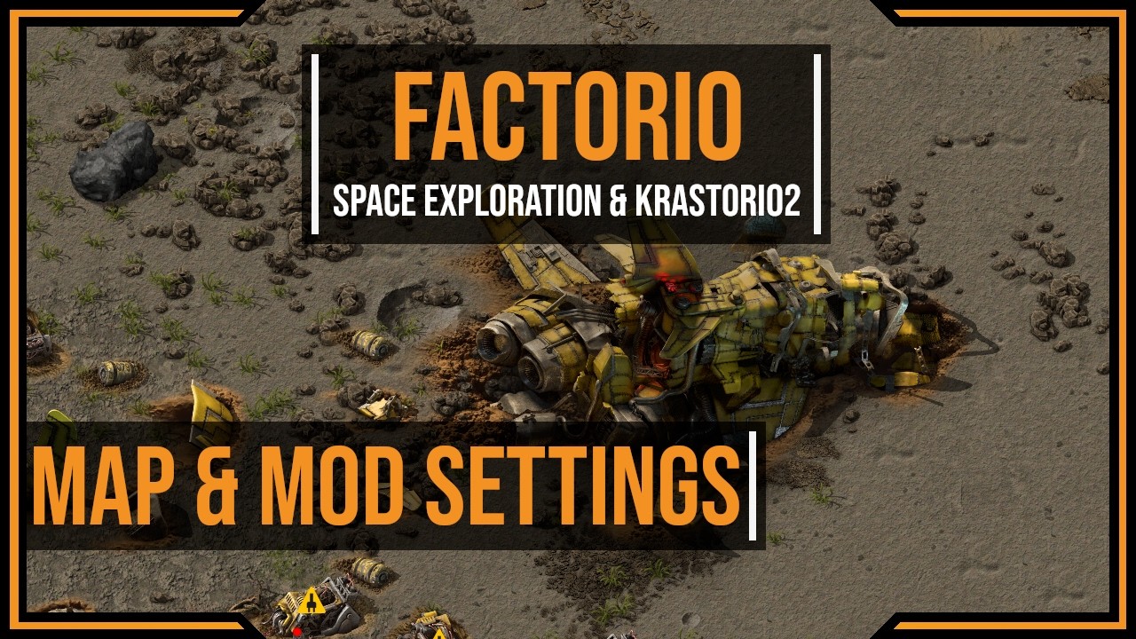Factorio K2SE: Map & Mod Settings!