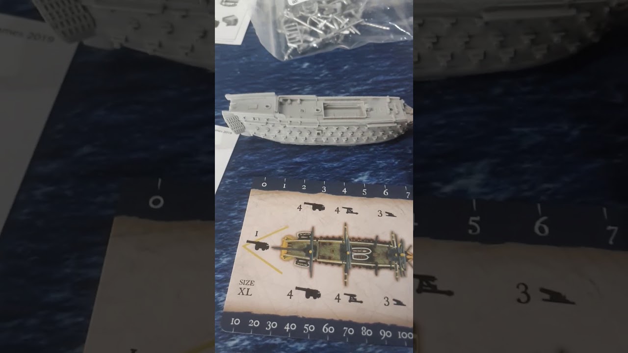 Black Seas 1st Rates HMS Victory and L'Orient unboxing.