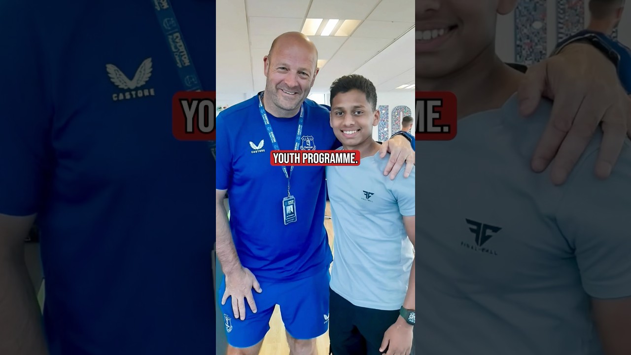 He went from India 🇮🇳 to Everton 🏴󠁧󠁢󠁥󠁮󠁧󠁿! 🤯
