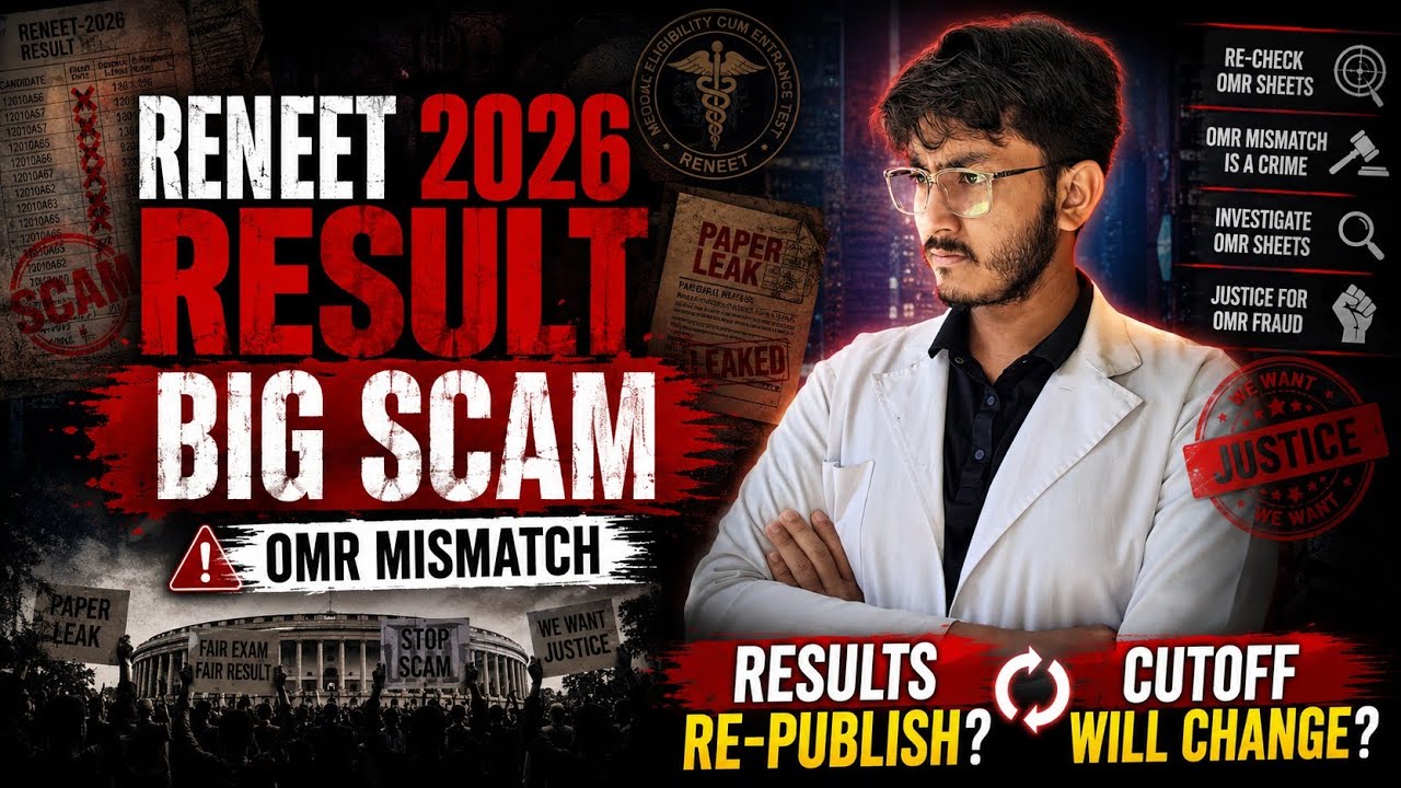 SHOCKING⚠️ RENEET 2026 OMR SCAM? Will result/marks change🚨 What to do? #reneet #neet2026 #scam #nta 