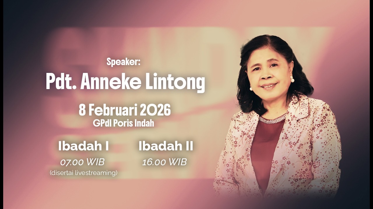 Ibadah Raya GPdI Poris Indah | 08 Februari 2026