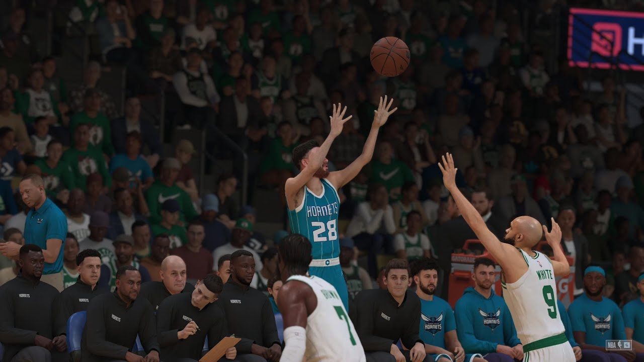 NBA 2K25 - NBA - Career Mode - Hornets vs Celtics - PS5 Pro Enhanced Gameplay - No Commentary