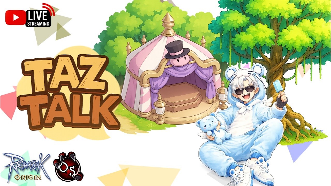 [LIVE]TAZTALK EP.22 ( ROO STREAMER )
