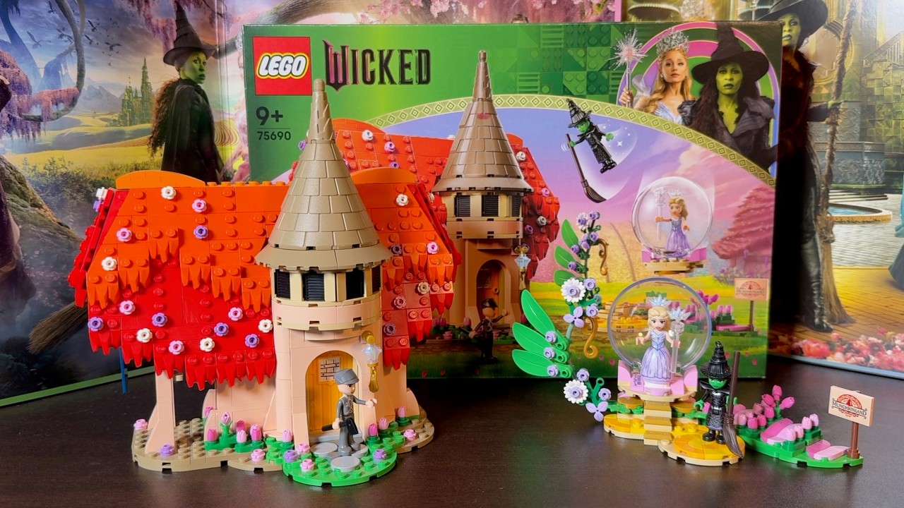 LEGO Wicked Glinda & Elphaba Visit Munchkinland (75690) 2025 Set Review