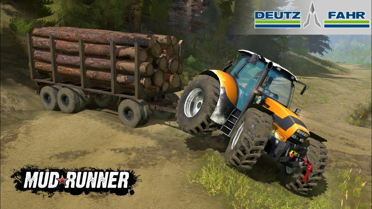 CAN I SAVE MY TRACTOR!😱 Mudrunner Gameplay