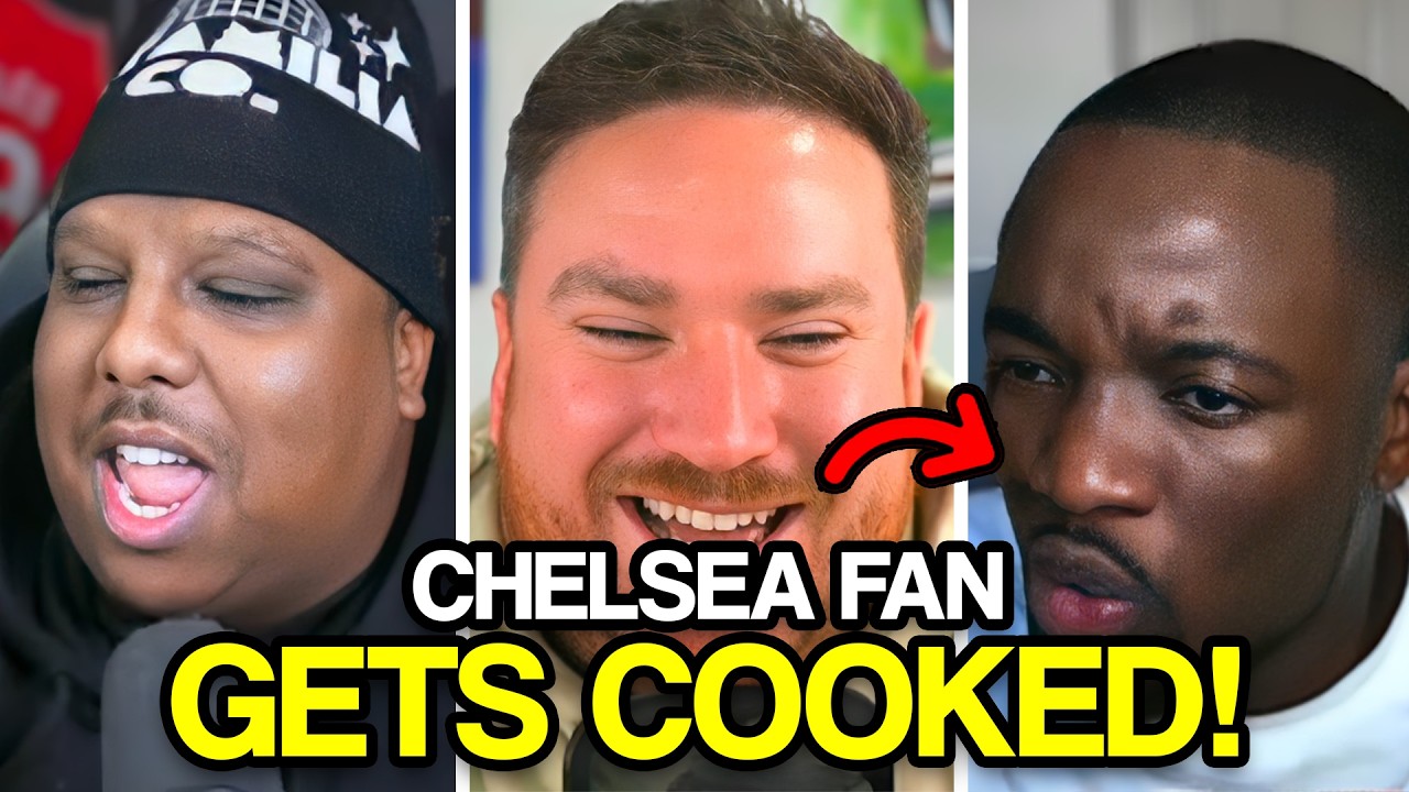 Chelsea fan gets COOKED after Arsenal HUMBLED them...