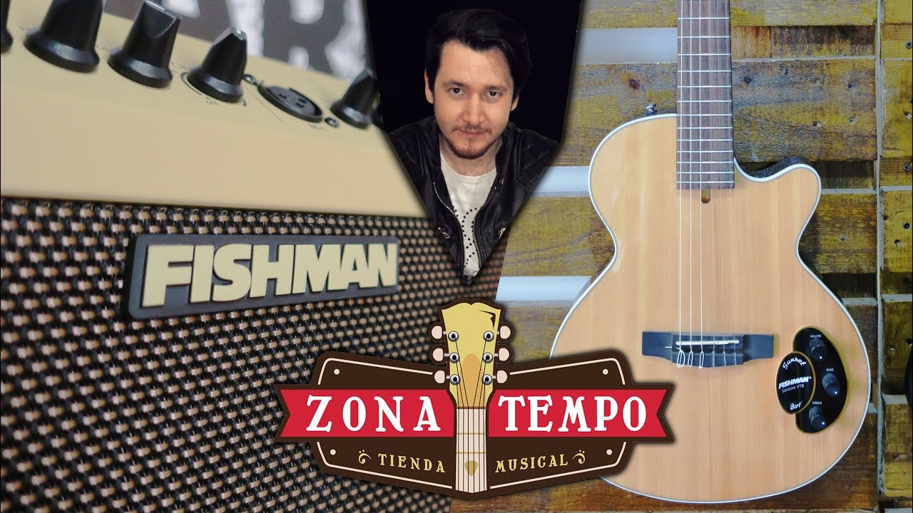 Análisis Guitarra Electro Criolla CORT SUNSET NY / AMPLIFICADOR FISHMAN LOUDBOX MINI EN ESPAÑOL 2018