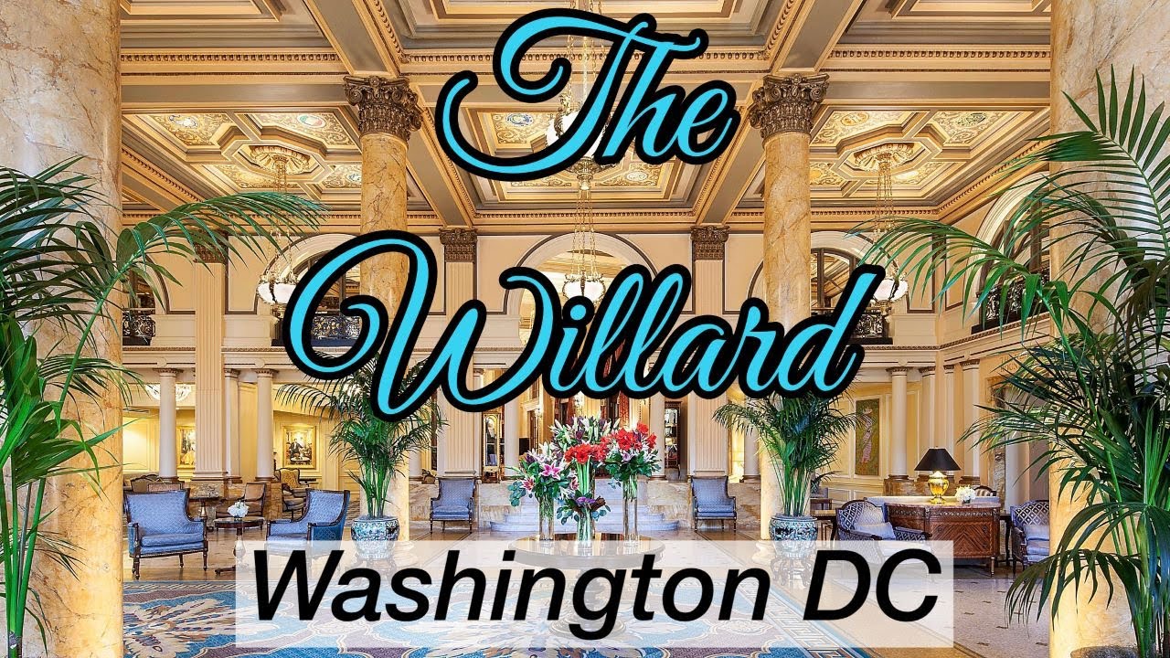 Room Tour of THE WILLARD WASHINGTON DC InterContinental Hotel.  Standard and Presidential Suites