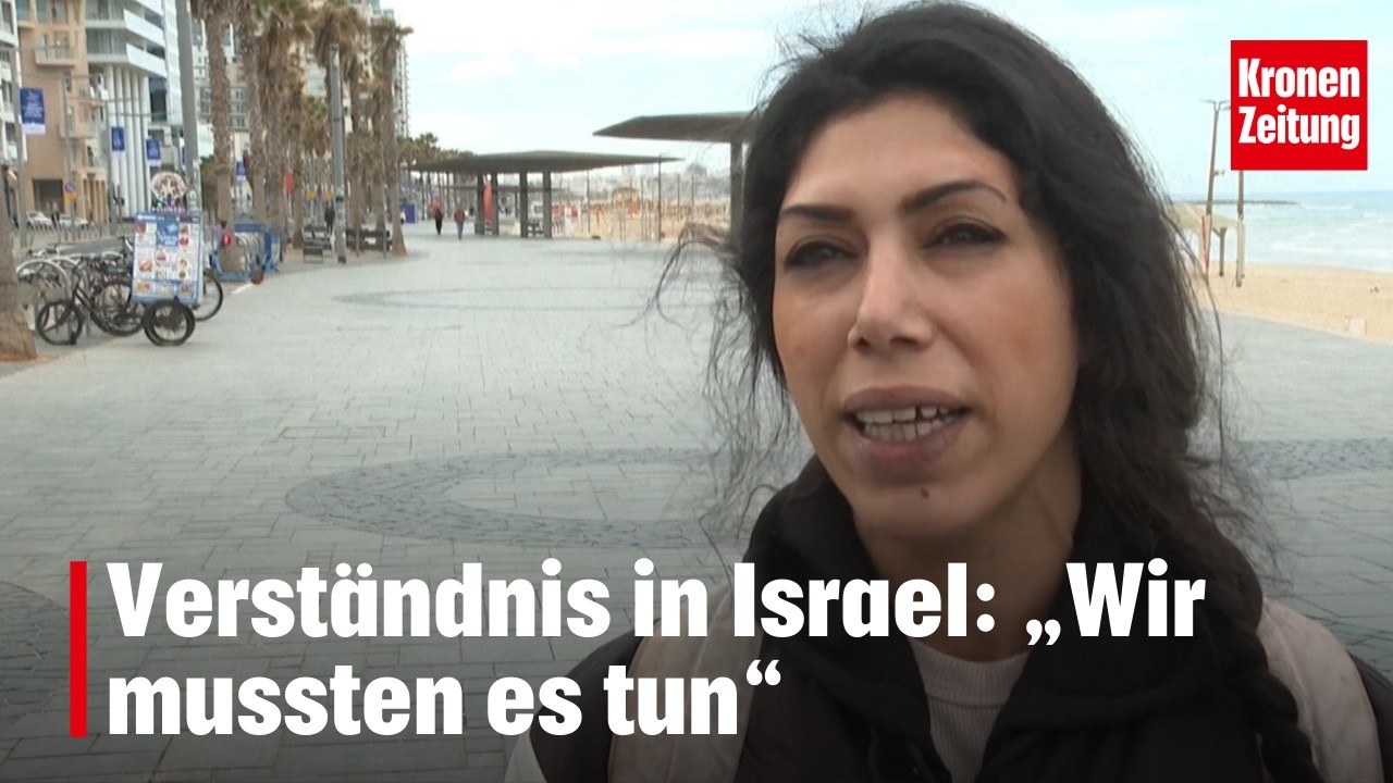 Verständnis in Israel: „Wir mussten es tun“ I krone.tv NEWS