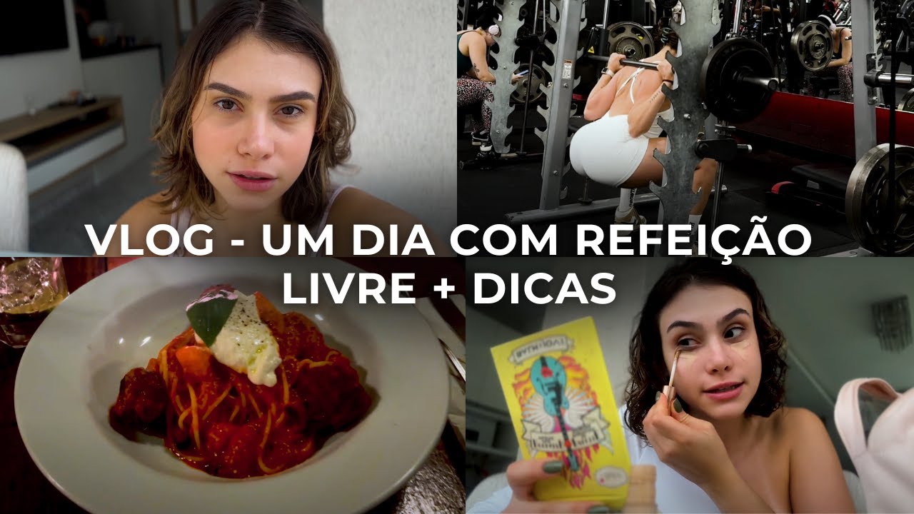 Vlog | Viagem para SP | Treino na ironberg | Refeição livre + dicas de como fazer