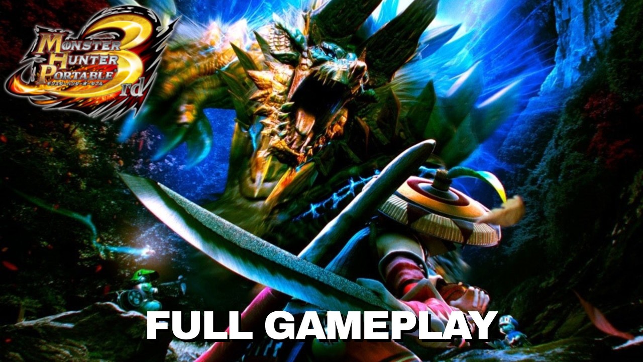 Monster Hunter Portable 3rd • 5 Hours Full Gameplay (No Commentary)