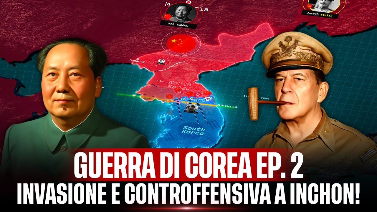 Guerra di Corea Ep. 2 | Il Nord invade: Seul cade, Pusan resiste, il contrattacco a Incheon (1950)