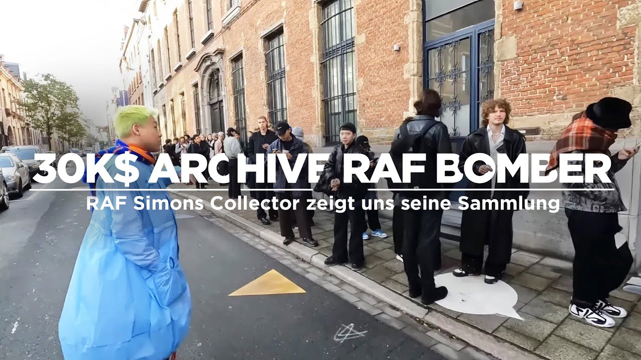 ANTWERP SAMPLE SALE 2022, Raf Simons SS03 Consumed Bomber feat. @shatteredvision.arc