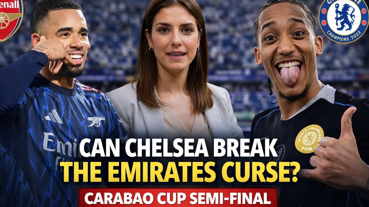 EMIRATES TEST: Can Chelsea Defy History, Silence Arsenal & Reach the Carabao Cup Final?