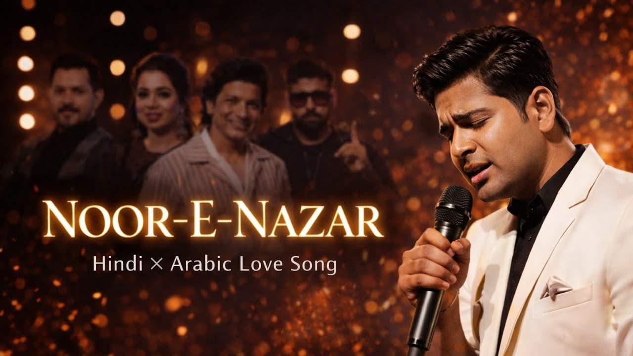 Noor-E-Nazar | Hindi ✕ Arabic Soulful Love Song | Romantic Melody #NoorENazar #HindiArabicSong