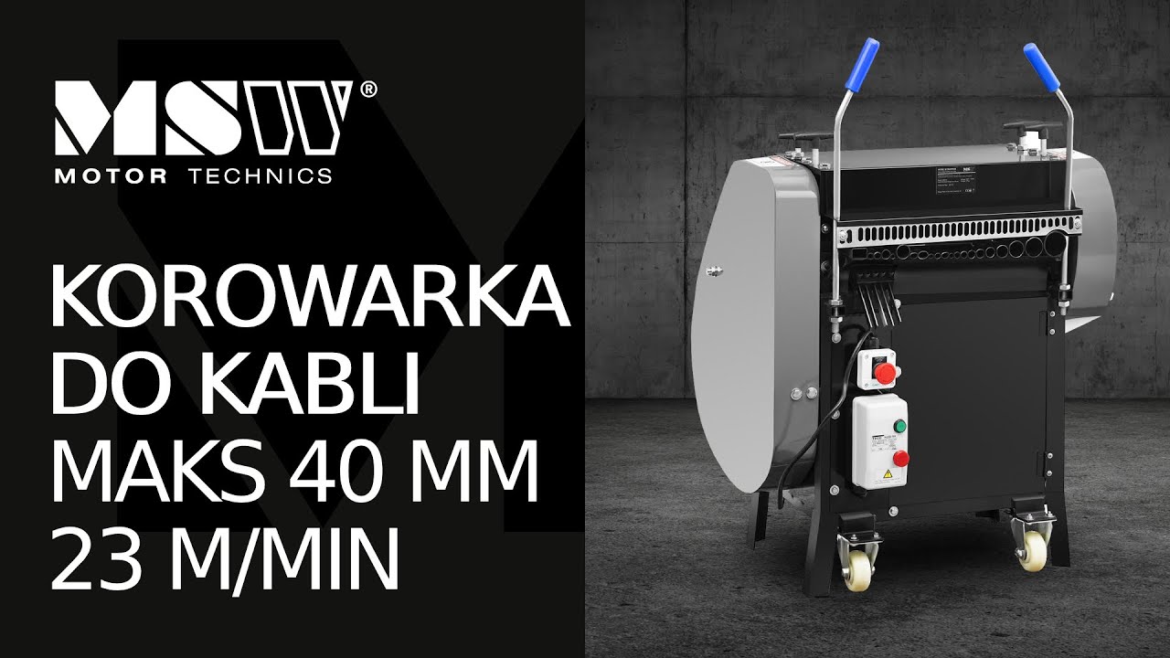 Korowarka do kabli MSW Motor Technics MSW-WIRESTRIPPER-003-2200 | Prezentacja produktu