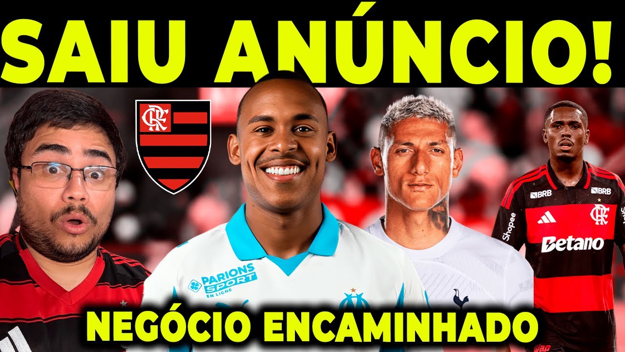 FLAMENGO AGE RÁPIDO E TEM NOVO NEGÓCIO ENCAMINHADO! JOGADOR ANUNCIOU!